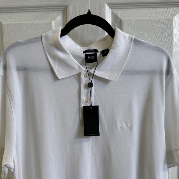 Hugo Boss Classic White Polo Shirt - Picture 2 of 6